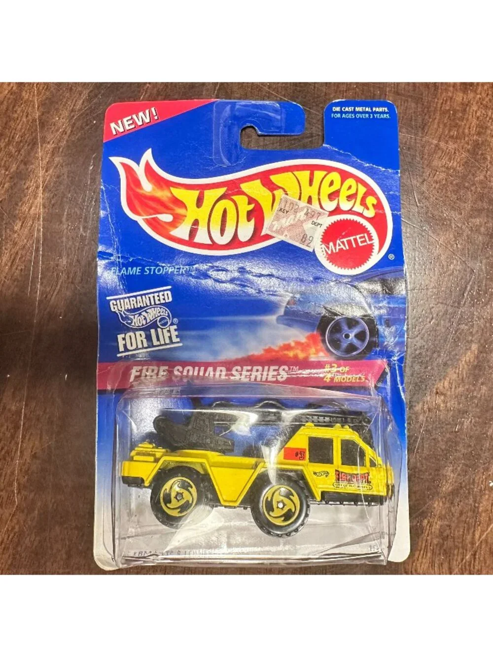 Hot Wheels Die Cast 1988 Fire Squad #3 Truck